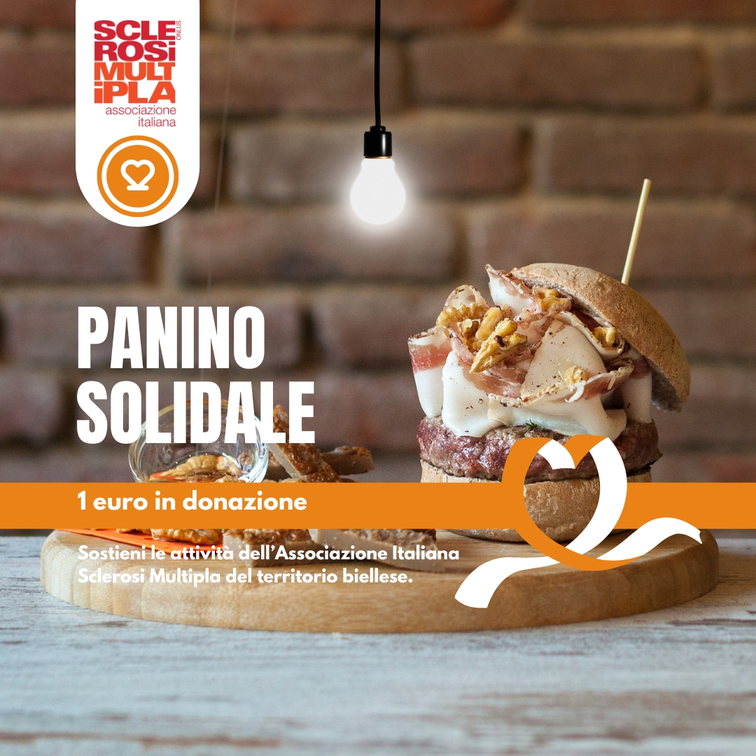 panino solidale per aism biella