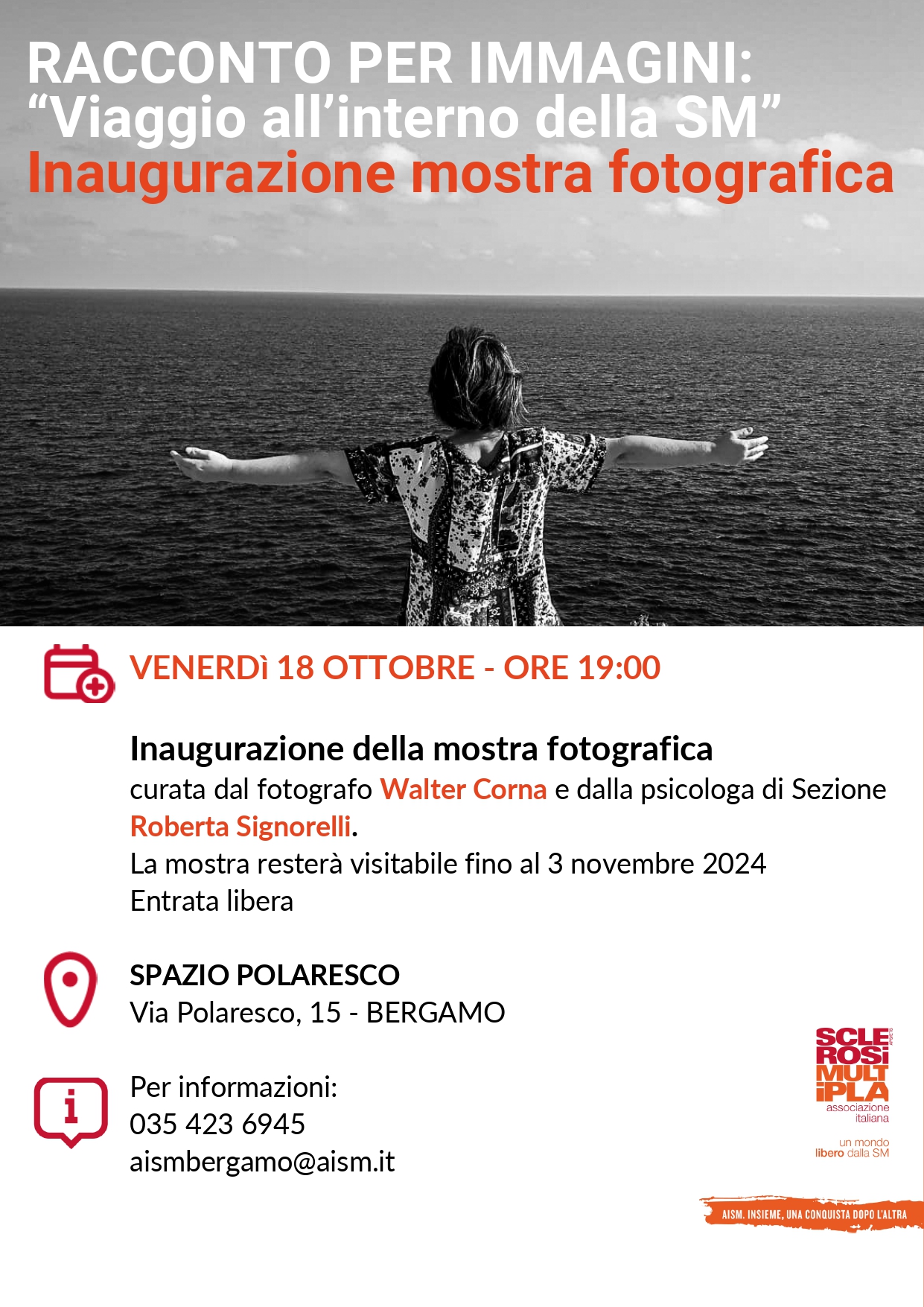 Mostra "Viaggio all'interno della SM" Bergamo 18 ottobre