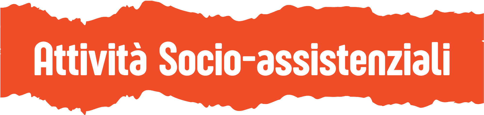 attività socio assistenziali