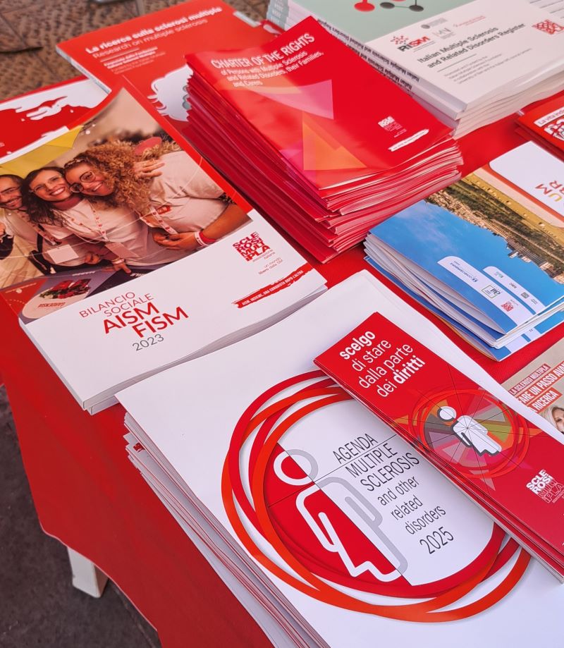 Carta, Agenda, stand AISM Assisi