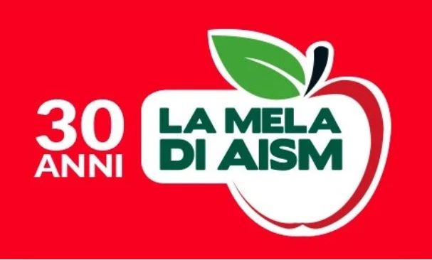 logo 30 anni mela di aism