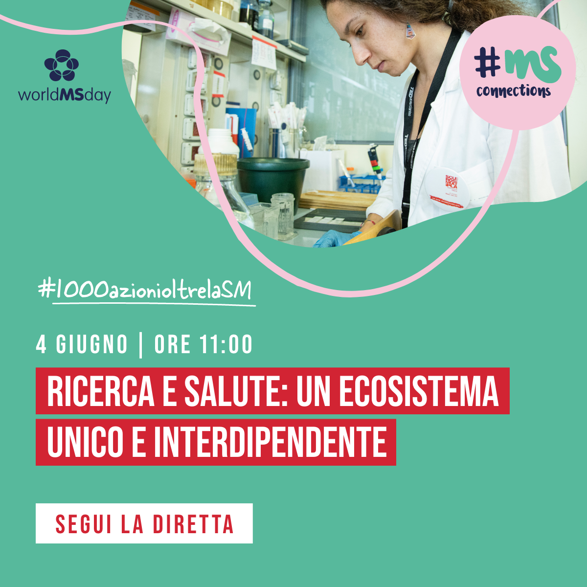 Settimana Nazionale della SM 2021 - Webinar Ricerca Settimana Nazionale della SM 2021 - Webinar Ricerca